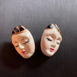 Mask Earrings